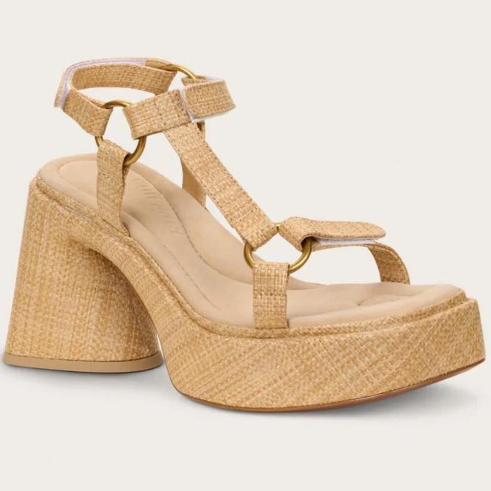 Cult Gaia Erin Sandals in Natural - Size 38.5